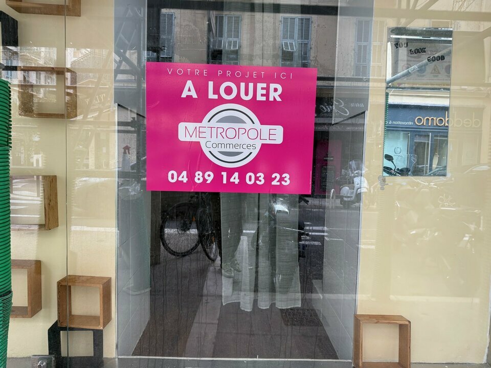 LOCATION-LOCAL COMMERCIAL--NICE-METROPOLE COMMERCES